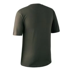 DEERHUNTER - T-Shirt BOUCLIER Bark Green MC