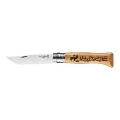 OPINEL - TRADITION Animalia Inox Gravé Cerf