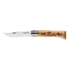 OPINEL - TRADITION Animalia Inox Gravé Chien