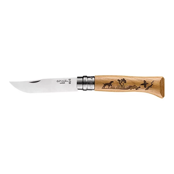 OPINEL - TRADITION Animalia Inox Gravé Chien