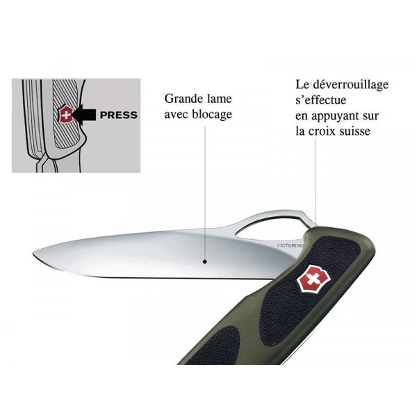 VICTORINOX - RANGERGRIP 61 Vert – Image 3
