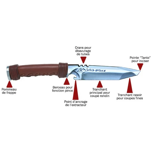 WILDSTEER - Extracteur De Pointe 70mm